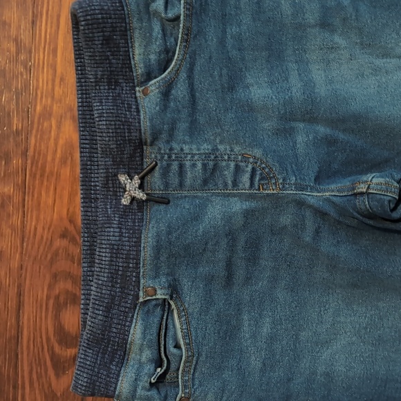 Flannel lined pull-on jeans husky - Picture 2 of 4